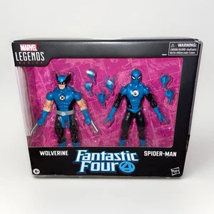 Marvel Legends Fantastic Four Wolverine and Spider-Man 2 Pack Action Figures NIB - Picture 1 of 4
