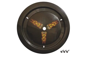 DOMINATOR RACE Wheel Cover Bolt-On Black - Picture 1 of 1