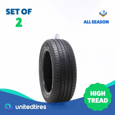 Set of (2) Used 205/55R16 Yokohama Avid Ascend LX 91H - 10/32 - Image 1 of 4