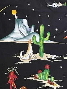 1 Yarda La Colección Alexander Henry Tela Navidad Patrón Western - Imagen 1 de 8