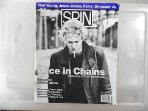 Spin Magazine Alice In Chains March 1993 - Picture 1 of 2