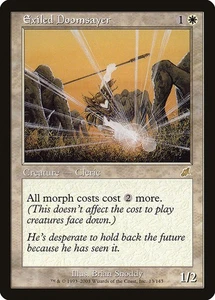 (4x) EXILED DOOMSAYER - Scourge – MTG Magic the Gathering Card - Rare - Picture 1 of 5