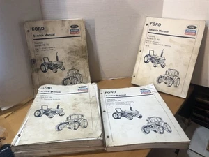 FORD SERVICE Manual TRACTORS SERIES 10, 30 VOL. 1, 2, 5 & 6 MISSING 3 & 4 - Picture 1 of 11