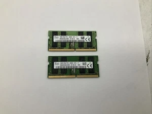 32GB Kit 2x SK Hynix 16GB 2Rx8 PC4-2666V-SE1-11 DDR4 SODIMM Laptop Memory RAM - Zdjęcie 1 z 8