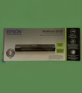 Epson ES-50 WorkForce Scanner portatile per documenti - Nero - Foto 1 di 10