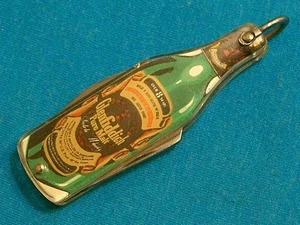 VINTAGE SHEFFIELD GLENFIDDICH FIGURAL SCOTCH WHISKY WHISKEY BOTTLE SHAPED KNIFE - Picture 1 of 12
