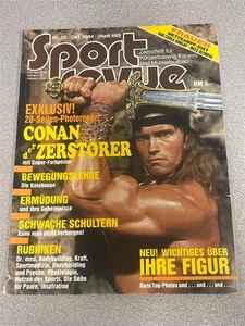 SPORT REVUE bodybuilding muscle magazine ARNOLD SCHWARZENEGGER Conan 10-84 - Picture 1 of 8