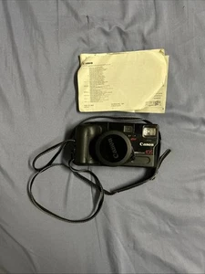 Canon Sure Shot 105 Mega Zoom Point & Shoot 35mm Film Camera*UNTESTED FOR PARTS* - Picture 1 of 10