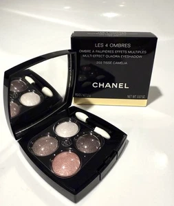 Chanel Les 4 Ombres Multi-Effect Quadra Eye Shadow 202 Tisse Camelia 0.07Oz. NiB - Picture 1 of 2