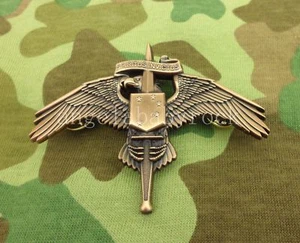 US MARINE CORPS FORCES SPECIAL OPERATIONS COMMAND BADGE MARINE RAIDER INSIGNIA A - Picture 1 of 4