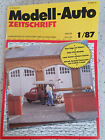 MAZ Modell-Auto Zeitschrift 1/87 KTW Modelle Roskopf Feuerwehr etc