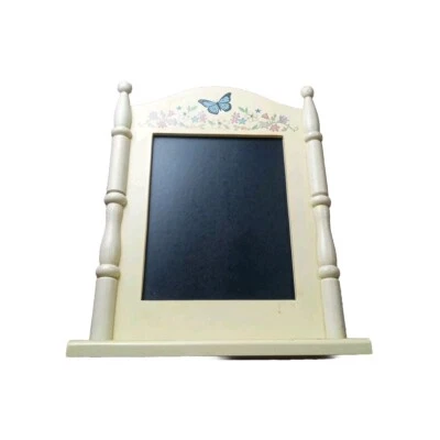 Vintage Wall Mounting Chalkboard Yellow 14.5" X 11" - Image 1 of 4