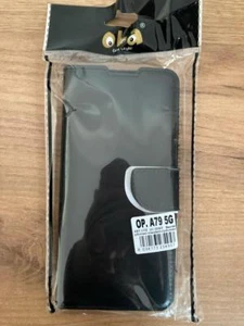 COVER NERA A LIBRO PER OPPO A79 5G 6.72 MORBIDA BUMPER PER CELLULARE SMARTPHONE - Foto 1 di 6