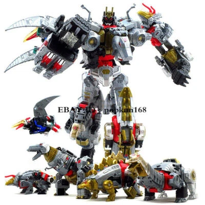 Volcanicus Dinobot 5 In 1 Power of the Primes Action Figure Toy - Image 1 of 4