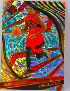 Pascal Siakam 2021-22 Panini Revolution FRACTAL Basketball Refractor Card #20 - Picture 1 of 3