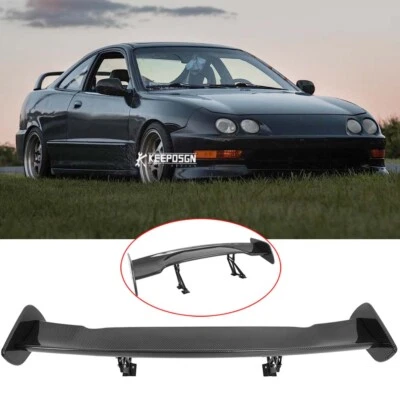Alerón trasero de 46" de fibra de carbono para Acura Integra 94-01 maletero GT labio de ala Foto 1 de 4