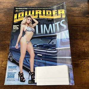 LOWRIDER MAGAZINE - AUGUST 2015 - BEYOND THE LIMITS - LOW RIDING CAR CULTURE - Picture 1 of 1