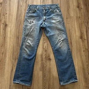 Vintage 1960s Lee Riders Sanforized Selvedge 101 Denim Jeans SZ 34 - Picture 1 of 12