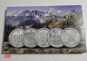 2011 Denver America the Beautiful Quarter Collection  TM135 - Picture 1 of 2