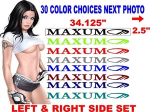 CALCOMANÍAS MÁXIMAS CALCOMANÍA 30 OPCIONES DE COLOR mensaje para otras opciones - Imagen 1 de 2