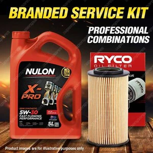 Ryco Oil Filter 5L XPR5W30 Engine Oil Kit for Kia Grand Carnival VQ 06-08 - Picture 1 of 2