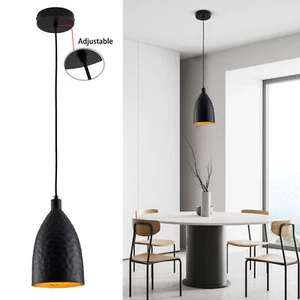 Industrial Chandelier Ceiling Lamp Pendant Light Kitchen Hanging Island Lamp USA - Picture 1 of 6