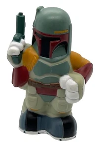 Disney Star Wars Boba Fett Vinyl Figure 2008 Lucasfilm Bath Pool Toy 5" Tall - Picture 1 of 4