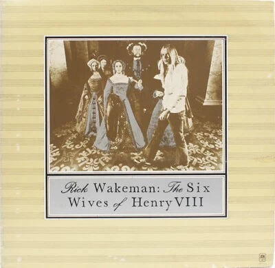 RICK WAKEMAN Six Wives Of Henry VIII USED 1973 LP Rock Vinyl Record A&M-4361 - Imagem 1 de 2