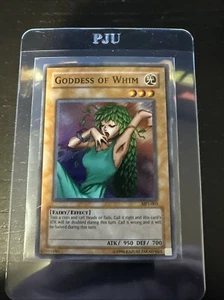 Yugioh McDonald's Promo #MP1-003 Goddess of Whim Super Rare - Picture 1 of 6