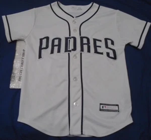 San Diego Padres MLB Genuine Merchandise Baseball Jersey Youth Size 8 Small - Picture 1 of 2
