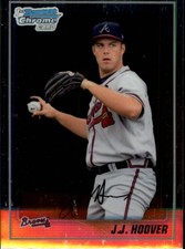 2010 Bowman Chrome Prospects Atlanta Braves Baseball Card #BCP45 J.J. Hoover