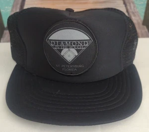 Berretto vintage diamante nel grezzo San Pietroburgo Florida maglia snapback - Foto 1 di 6