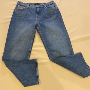 Mavi Jeans Mens Sz 32x28 Blue Straight Leg High Rise Denim Pants - Picture 1 of 10