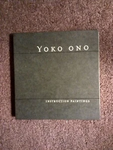 INSTRUCTION PAINTINGS- Yoko Ono & George Maciunas ,'95 WEATHERHILL 1st HC Print - Picture 1 of 3