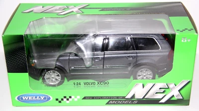 WELLY NEX MODELS  1:24 AUTO DIE CAST VOLVO XC90 GRIGIO METALLIZZATO ART 22460W - Immagine 1 di 4