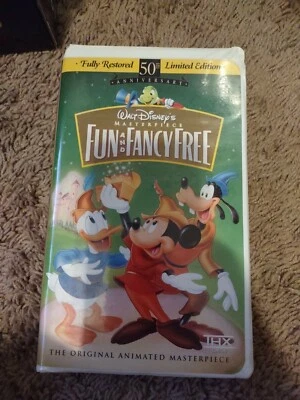 Fun and Fancy Free (VHS, 2000, Gold Collection Edition) - Image 1 of 4