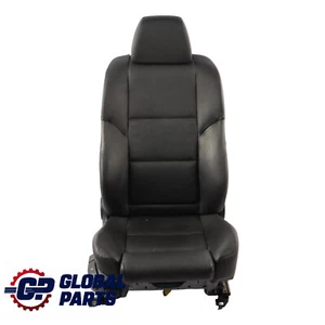 Front Seat BMW E60 E61 Right O/S M Sport Heated Black Leather Dakota - Picture 1 of 12