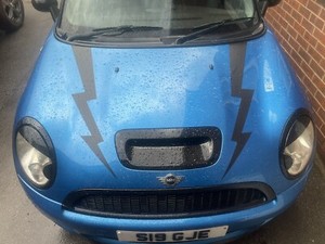 BMW Mini Motorhaube Blitzstreifen - Aufkleber/Vinyl/Grafik