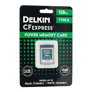 Delkin Devices 128GB CFexpress POWER Memory Card