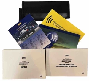 2008 Chevy Impala Owners Manual Set With Case OEM OM00614 - Picture 1 of 1