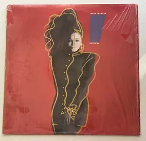 JANET JACKSON CONTROL 12" LP 1986 RECORD ORIGINAL PRESSING & SHRINK WRAP - Picture 1 of 10