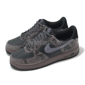 Nike Air Force 1 07 LV8 AF1 Snakeskin Pack Off Noir Men Casual Shoes HF2898-001 - Picture 1 of 8