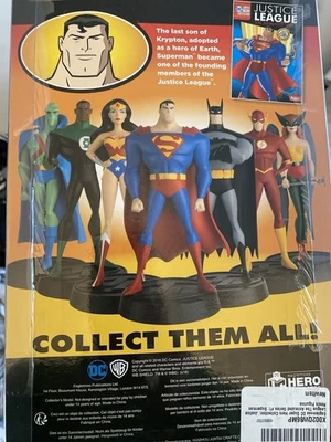 DC Comics Eaglemoss Hero Collection Liga de la Justicia Serie Animada Foto 1 de 4