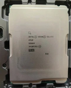 Intel Xeon Silver 4510 2S Server CPU 2.40GHz 12Core 30MB 150W LGA-4677 Processor - Picture 1 of 2