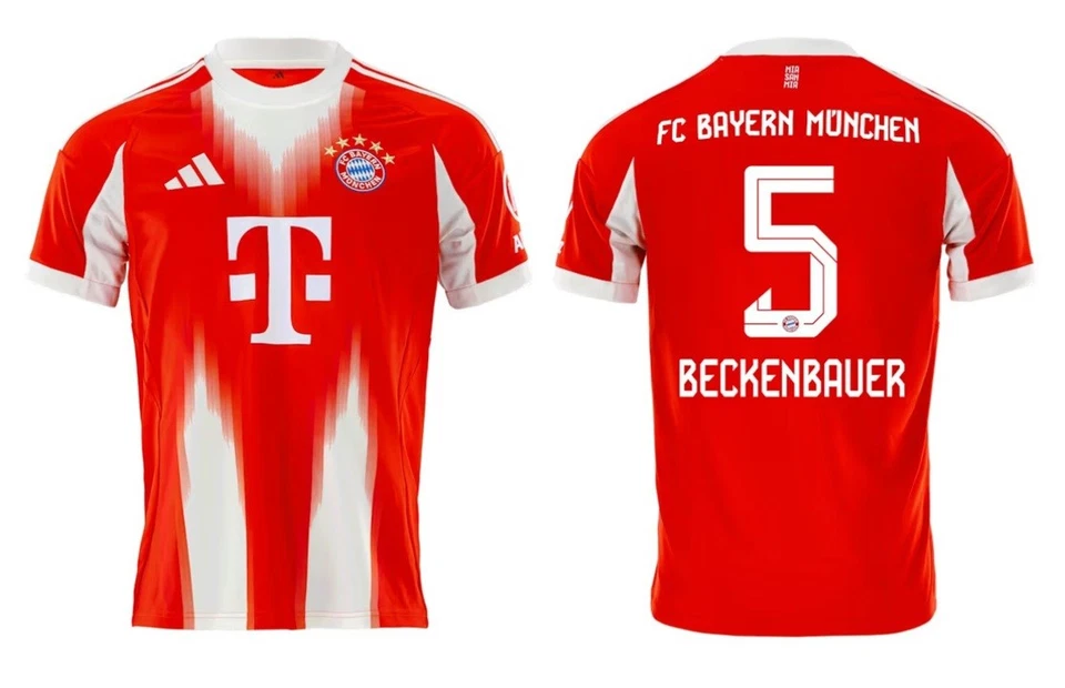 Trikot Herren Adidas FC Bayern 2025-2026 Home I Heim FCB - Beckenbauer 5 - Bild 1 von 1