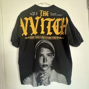 The Witch Graphic Black T-Shirt M Horror A24 Rucking Fotten Limited - Picture 1 of 2