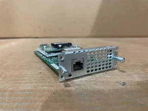 Módulo de red Cisco NIM-1CE1T1-PRI Multi-flex T1/E1 con tarjeta adaptadora PVDM4-64 - Imagen 1 de 2