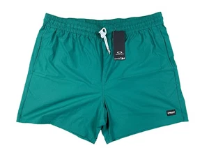 OAKLEY Men's Size XL Green Robinson RC 16" Beachshort NWT - Picture 1 of 11