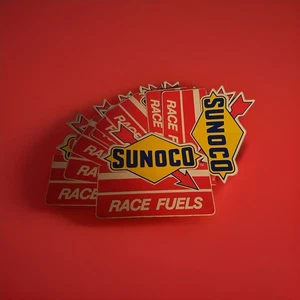 12 Large Sunoco Race Fuels 8” Sticker - Brand New in Excellent Condition. - Picture 1 of 3