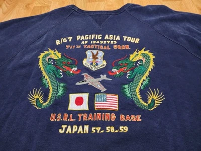 Polo Ralph Lauren Cuello Redondo Azul Marino USRL Japón XXL Militar De Colección Retro Táctico Foto 1 de 4